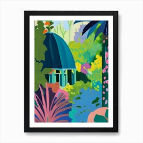 Missouri Botanical Garden, Usa Abstract Still Life Art Print