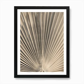 Palm Leaf Gold_2287051 Art Print