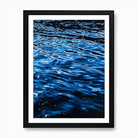 Blue Water 8 Art Print