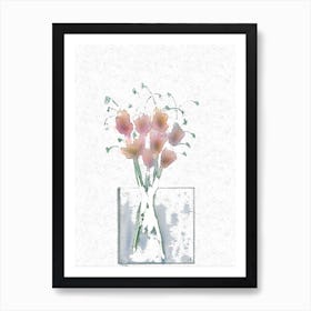 Flowers In A Vase 1 Art Print