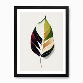 Ash Leaf Abstract 3 Art Print