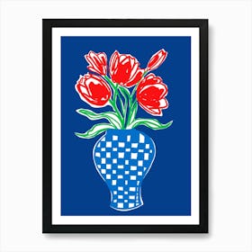 Vase Of Flowers Art Print