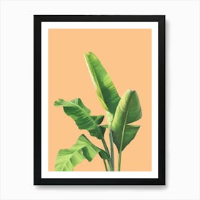 Banana Leaves 36 Art Print