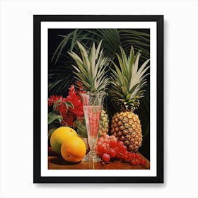 Vintage Fruit Photography Style Art Print