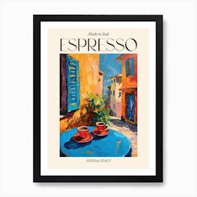 Genoa Espresso Made In Italy 2 Poster Art Print