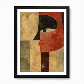 Face Of A Man 23 Art Print