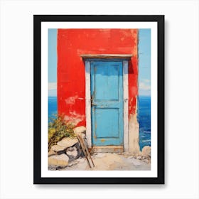 Blue Door 18 Art Print