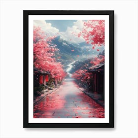 Cherry Blossoms 3 Art Print