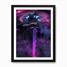 Dark Knight 2 Art Print