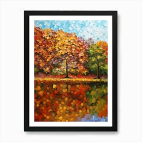 Landscape abstract Art Print