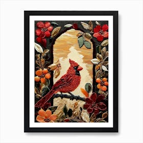 Cardinal Bird 1 Art Print