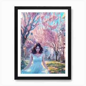 Cherry Blossoms 3 Art Print