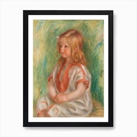 Claude Renoir, Pierre Auguste Renoir Art Print