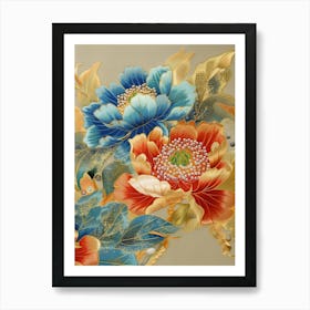 Chinese Flower Painting 10 Art Print