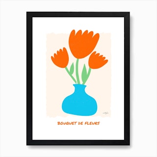 Bouquet De Fleurs 3 Art Print