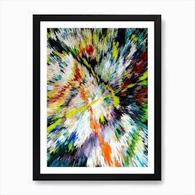 Acrylic Extruded Painting 270 Art Print