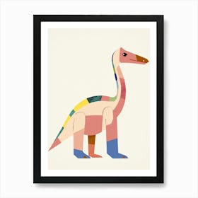 Nursery Dinosaur Art Herrerasaurus Art Print