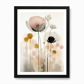 watercolor Poppies 1 Art Print