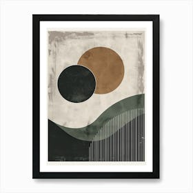 Banach Bauhaus Mid Century Art Print