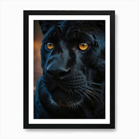 Black Panther 4 Art Print