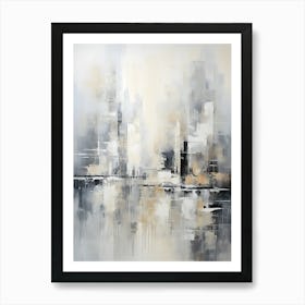 Abstract Cityscape 4 Art Print