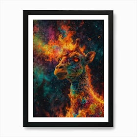 Giraffe 78 Art Print