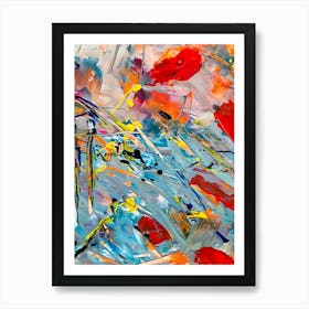 Abstract Painting 129 Art Print