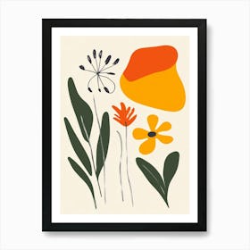 Bouquet Of Flowers Art Print