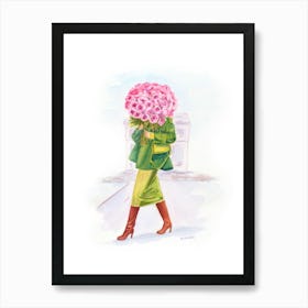 Champs Elysées Total Mystery Art Print