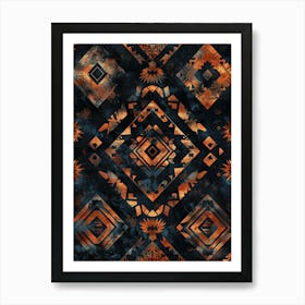 Azteca Art Print