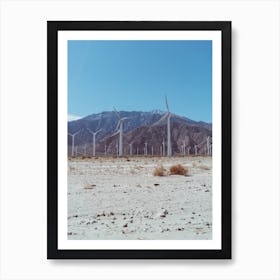 Palm Springs Windmills II Art Print