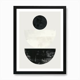 Dumaguete Stone Park Bauhaus Minimalist Art Print