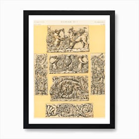 Vintage Pattern Illustration, Owen Jones                                                                                                                                                                                             Art Print