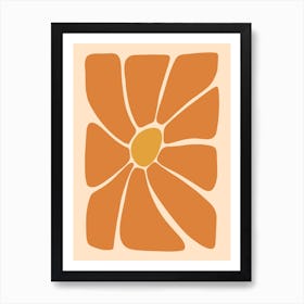 Boho Flower 1 Art Print