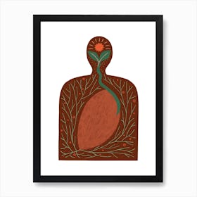 Change Begins Within Art Print