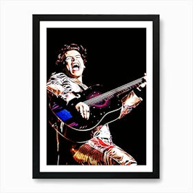 Harry Styles 4 Art Print