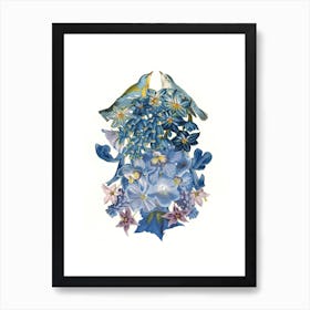 Summer Lovebirds Art Print