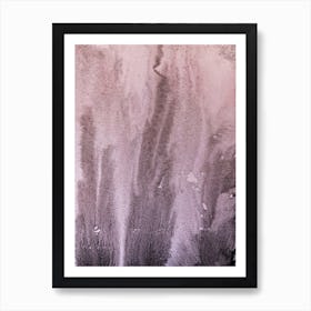 Abstract watercolor black paint background. 49 Art Print