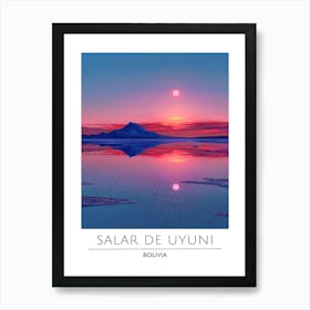 Salar De Uyuni 1 Art Print