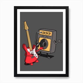 I Wanna Rock Art Print