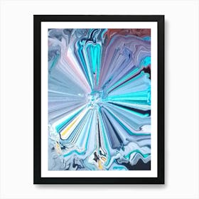 Abstract 28 By Binod Dawadi Art Print