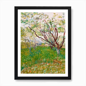 The Flowering Orchard, Vincent Van Gogh Art Print