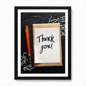 Thank You Stock Videos & Royalty-Free Footage Art Print