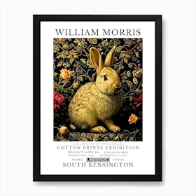 William Morris Exhibition Animals Series 6 Art Print