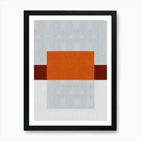 Contemporary modern geometry 7 Art Print