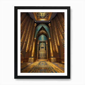 Egyptian Room Art Print