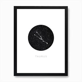 Taurus Constellation Poster