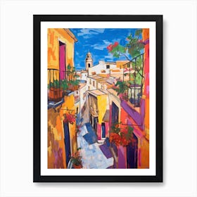 Catania Italy 2 Fauvist Painting Art Print