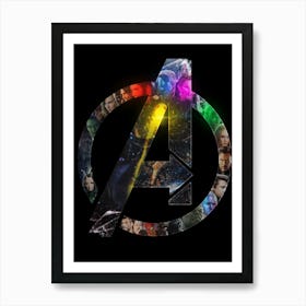 Avengers Logo Affiche