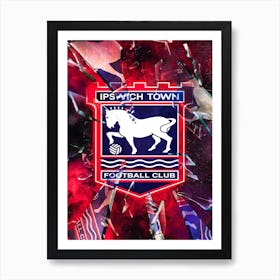 Ipswich Town Art Print